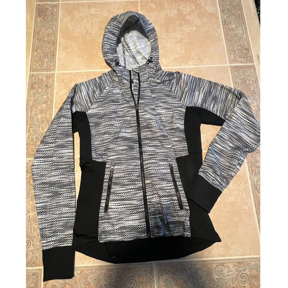 Marmot hoodie windbreaker jacket front‎ zipper women size small